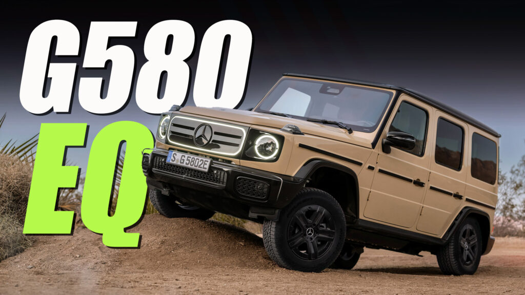  579 HP Quad-Motor Mercedes G580 EQ Can Outcrawl And Outwade The ICE G