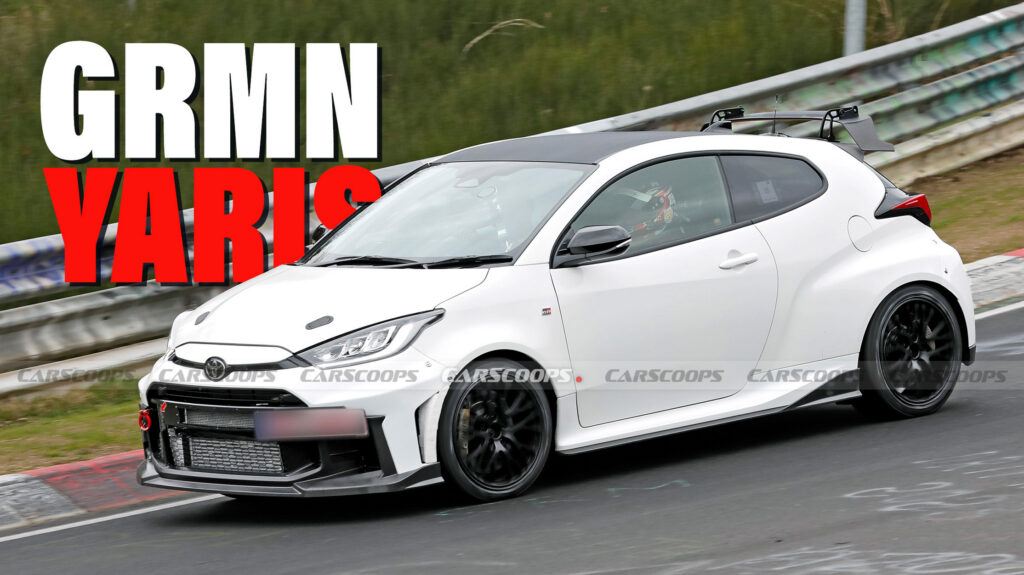  2025 Toyota GR Yaris Heats Up: GRMN Returns With Akio Toyoda Testing Flagship