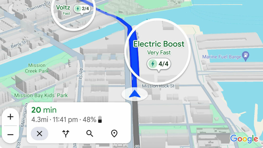  Google Maps Update Will Make Finding EV Chargers Easier