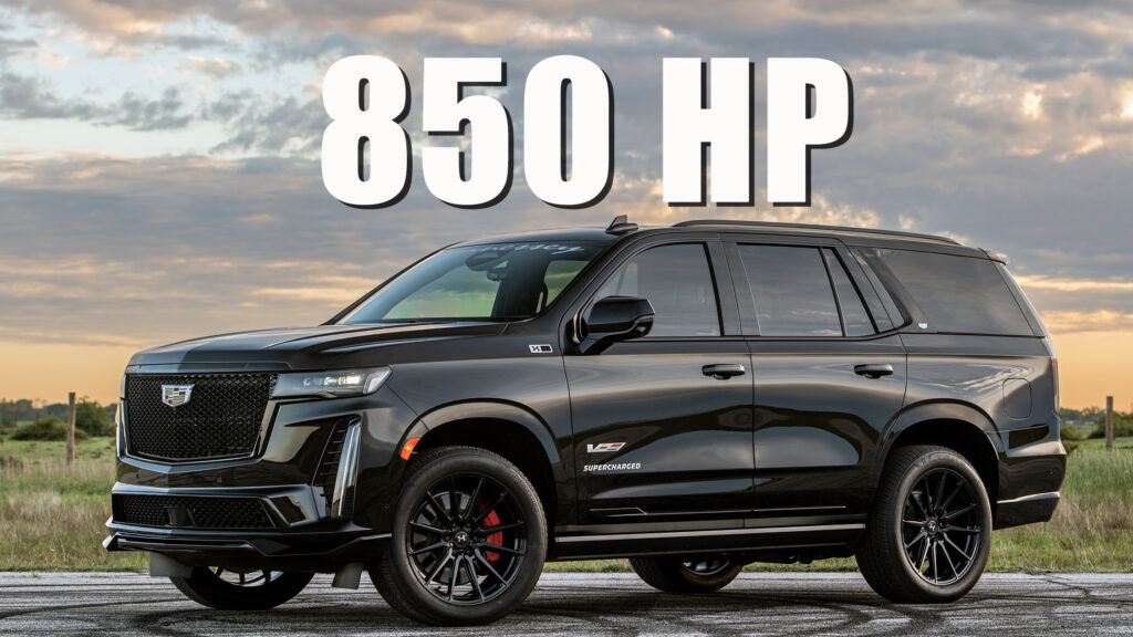  Hennessey’s H850 Cadillac Escalade-V Redefines Super SUVs