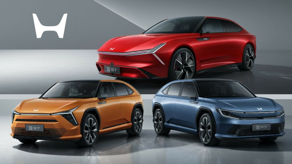   هوندا با BYD با نام تجاری New Ye EV، خودروهای شاسی بلند و مفهومی GT را نشان می دهد