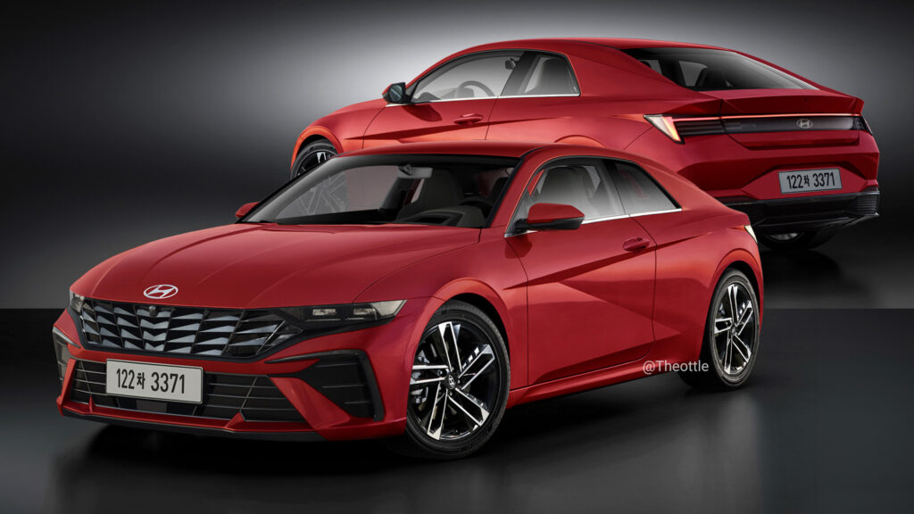  Hyundai Veloster Brought Back To Life In Fictional Elantra-Based Render