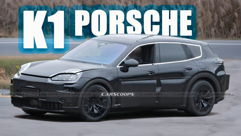  Porsche K1 Three-Row Electric SUV Steps Out For The First Time