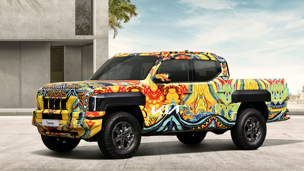  Kia Teases Tasman And Explains U.S. Sightings, Leakers Reveal EV9-Style Interior