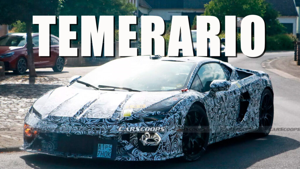  Lamborghini Trademarks Temerario Name, Is It For Huracan Successor ?