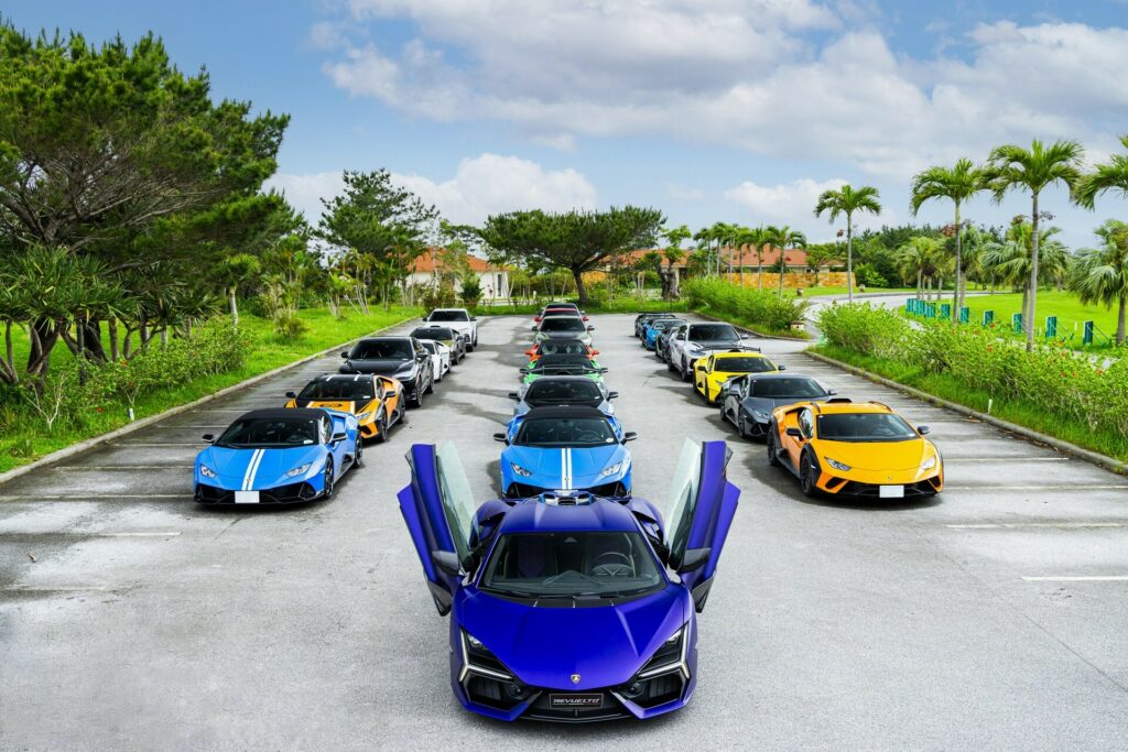  Lamborghini’s Japanese Owners Just Went On An Epic Road Trip