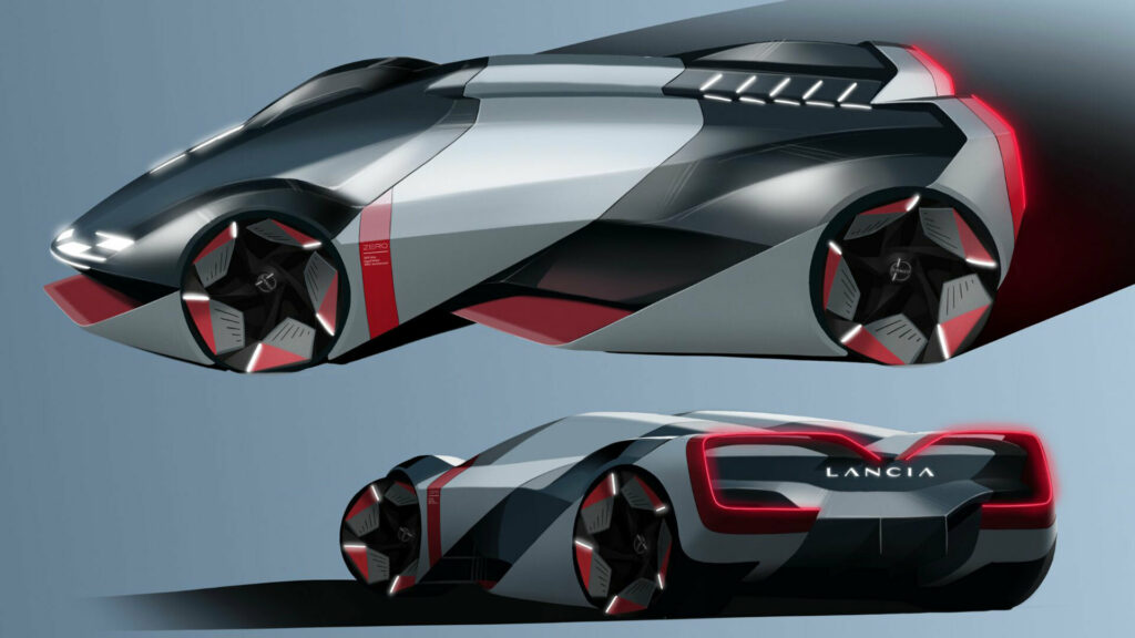  Lancia Zero Electric Sports Car Concept Wins 2024 Drive For Design Contest