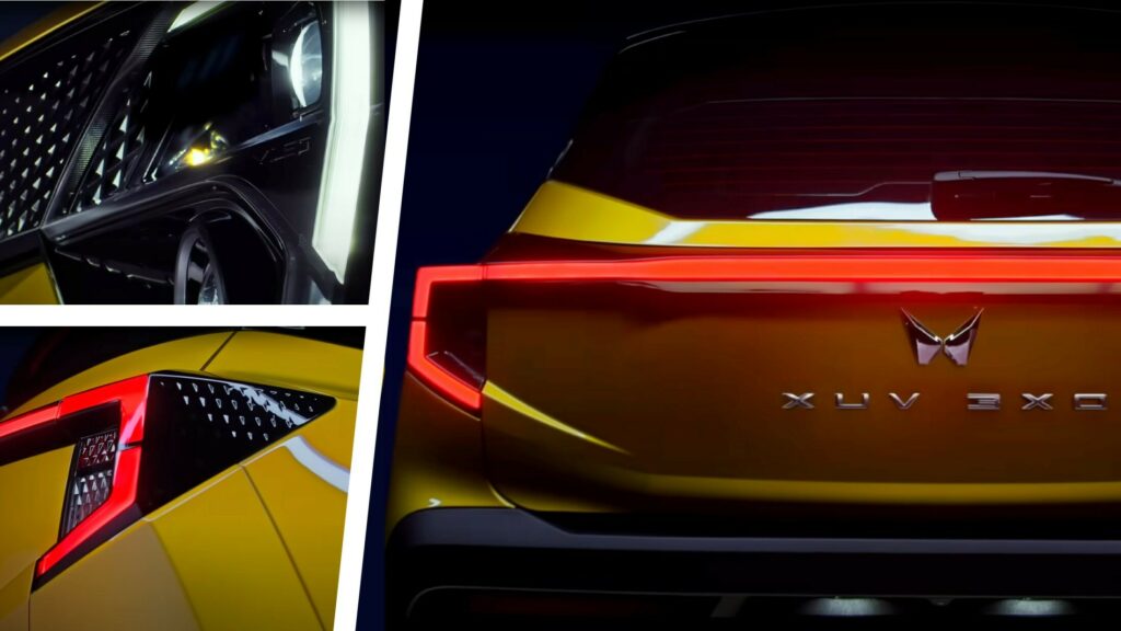  Mahindra XUV 3XO Teased In India, Has A Weird Connection With SsangYong