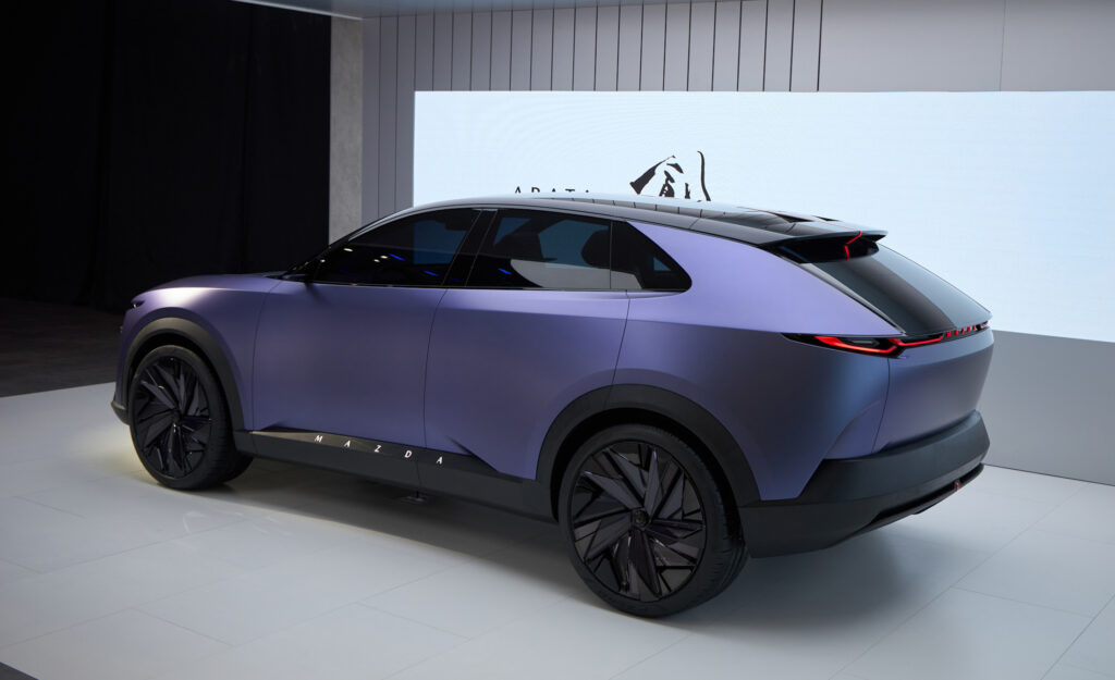     Mazda Arata EV concept hints at Tesla Model Y rival for 2025