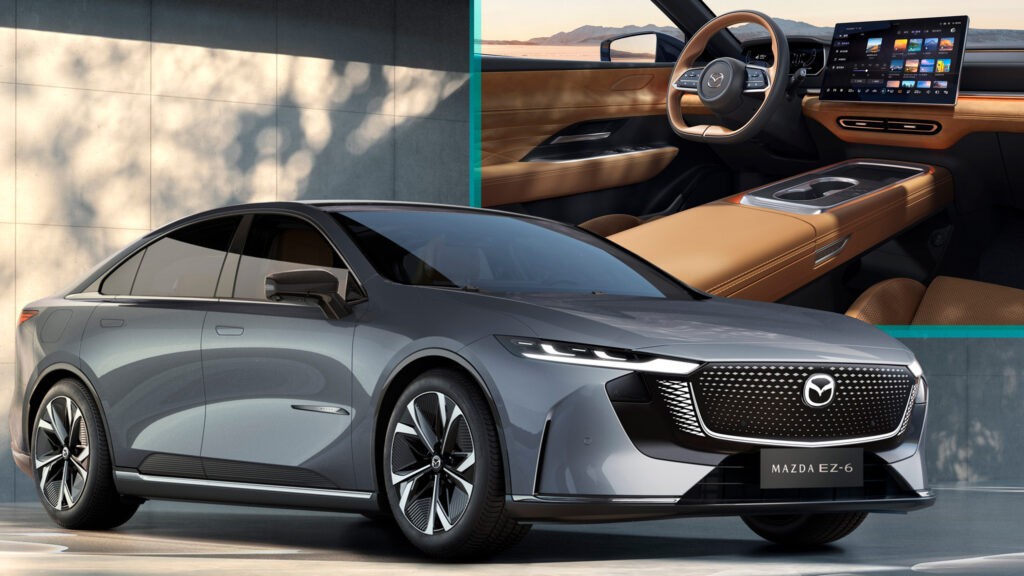 2024 Mazda EZ-6 Premieres In China As Reskinned Deepal SL03
