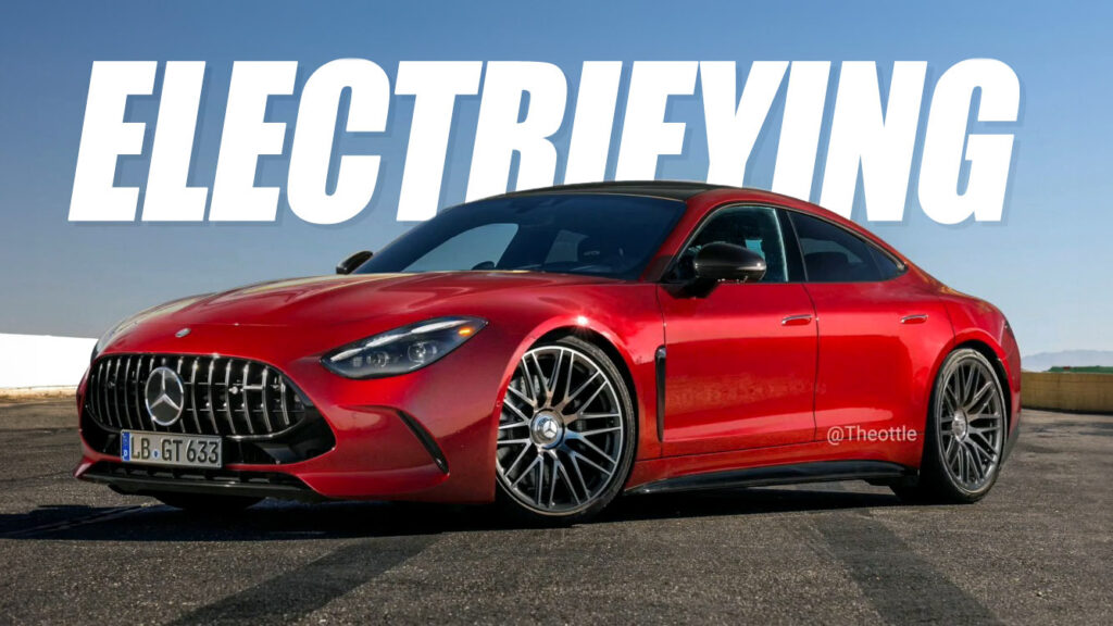  If Mercedes-AMG’s Taycan Fighter Looks Like This Render, We’re Sold