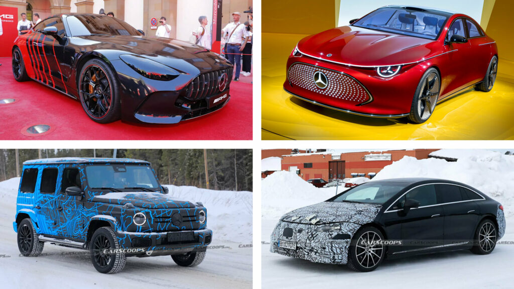  Mercedes EQS Facelift, G-Class EV And GT 63 S E Performance Set For Auto China Debut