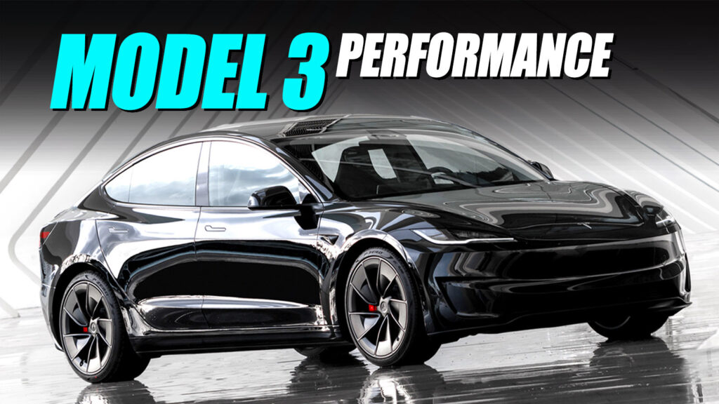  New 510 HP Tesla Model 3 Performance Does 0-60 In 2.9 Seconds