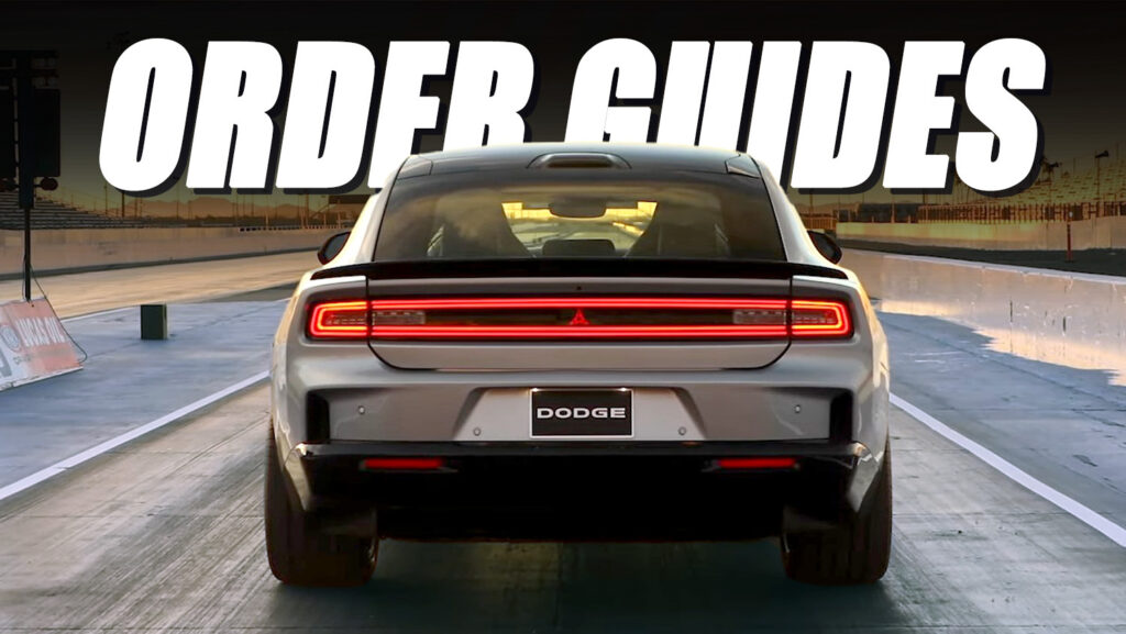    Dodge Charger Daytona Dealer Ordering Guide Reveals Colors, Packages and Options