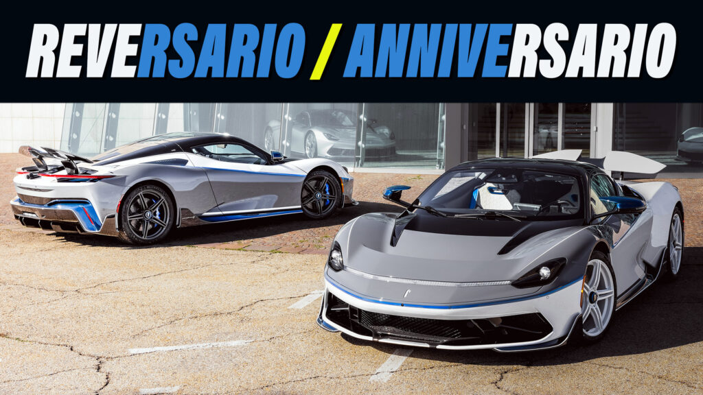     In contrast to his anniversary year, Rich Dude has Pininfarina make a custom-made Reversario