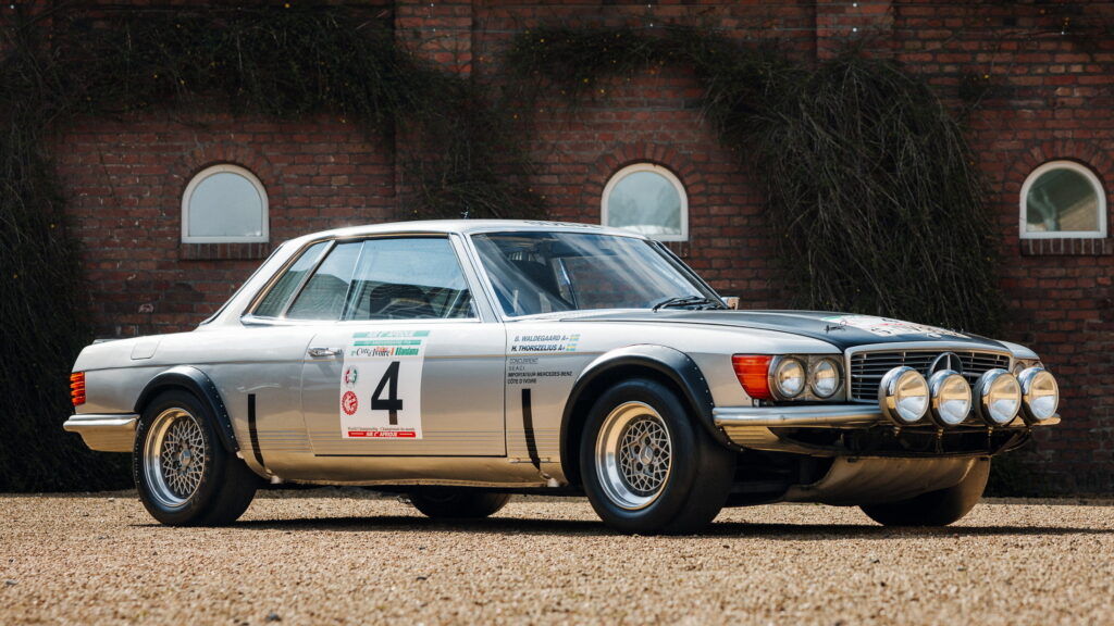  A Mercedes 450 SLC Rally Car Is About To Become Someone’s Million-Dollar Pride And Joy