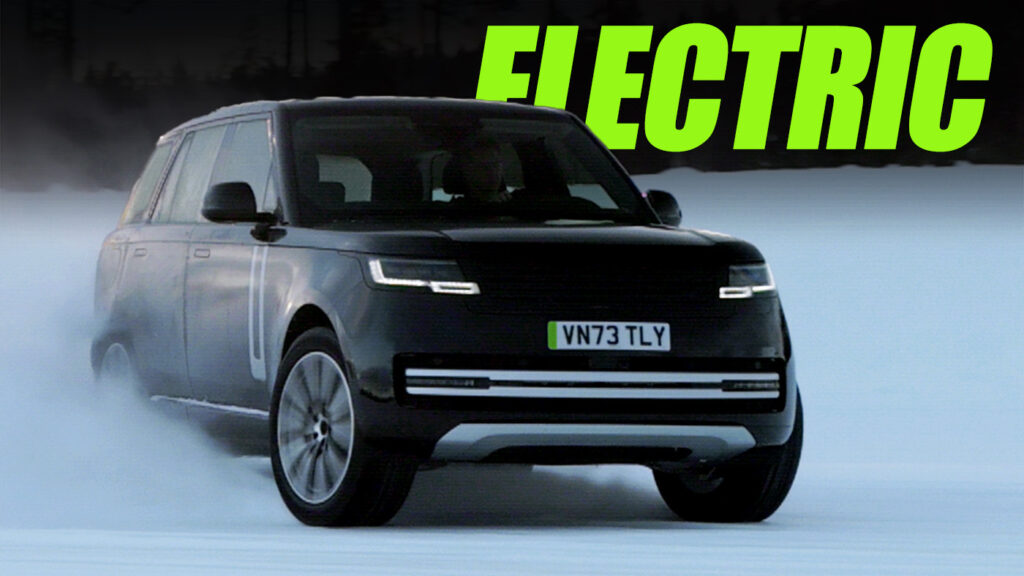  Electric Range Rover Blows Its Covers, Gets Innovative Traction Control