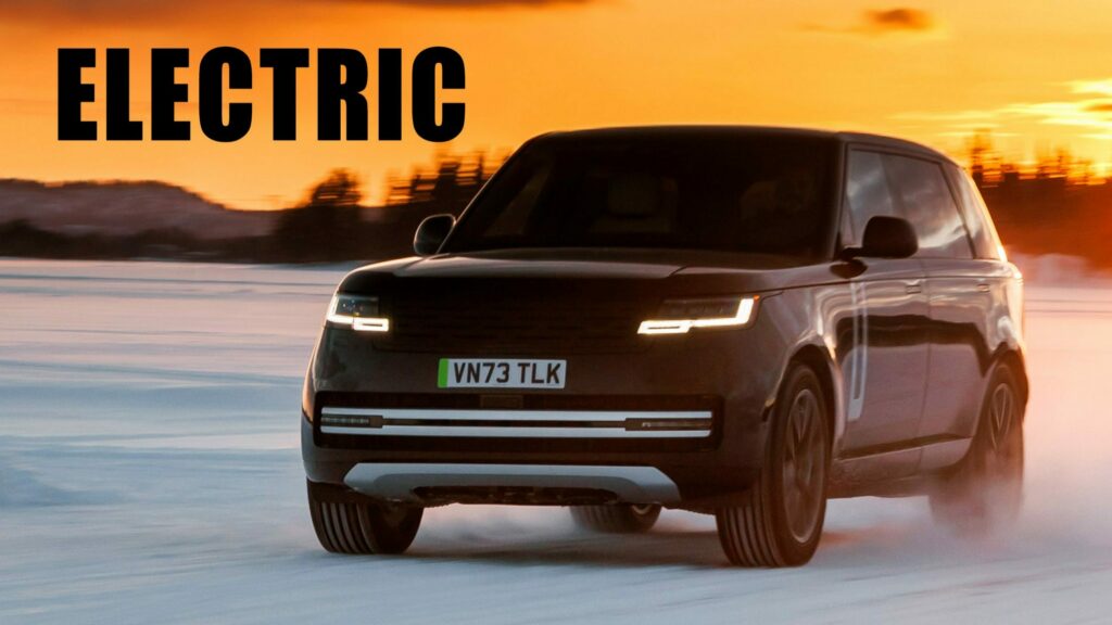  Range Rover Electric Shown In Official Photos, Innovative Traction Control Will Enhance Driving Experience