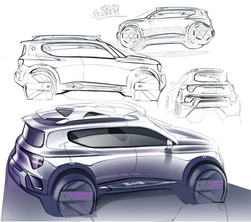  Smart Concept #5 Previews A Midsize SUV With Rugged Looks