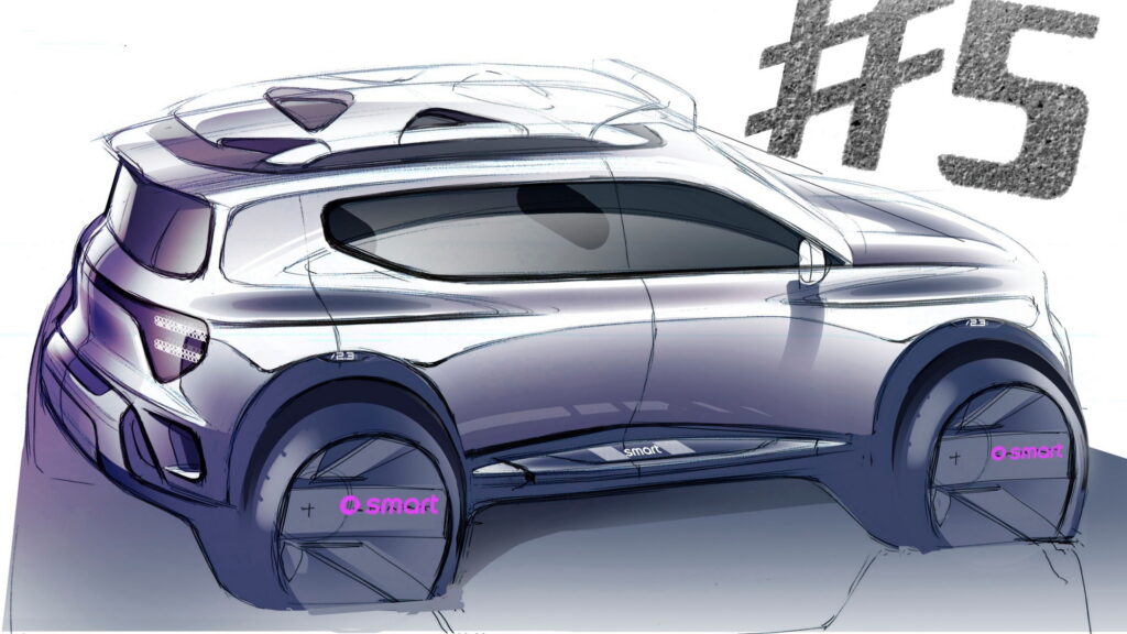  Smart Concept #5 Previews Larger SUV With Rugged Looks