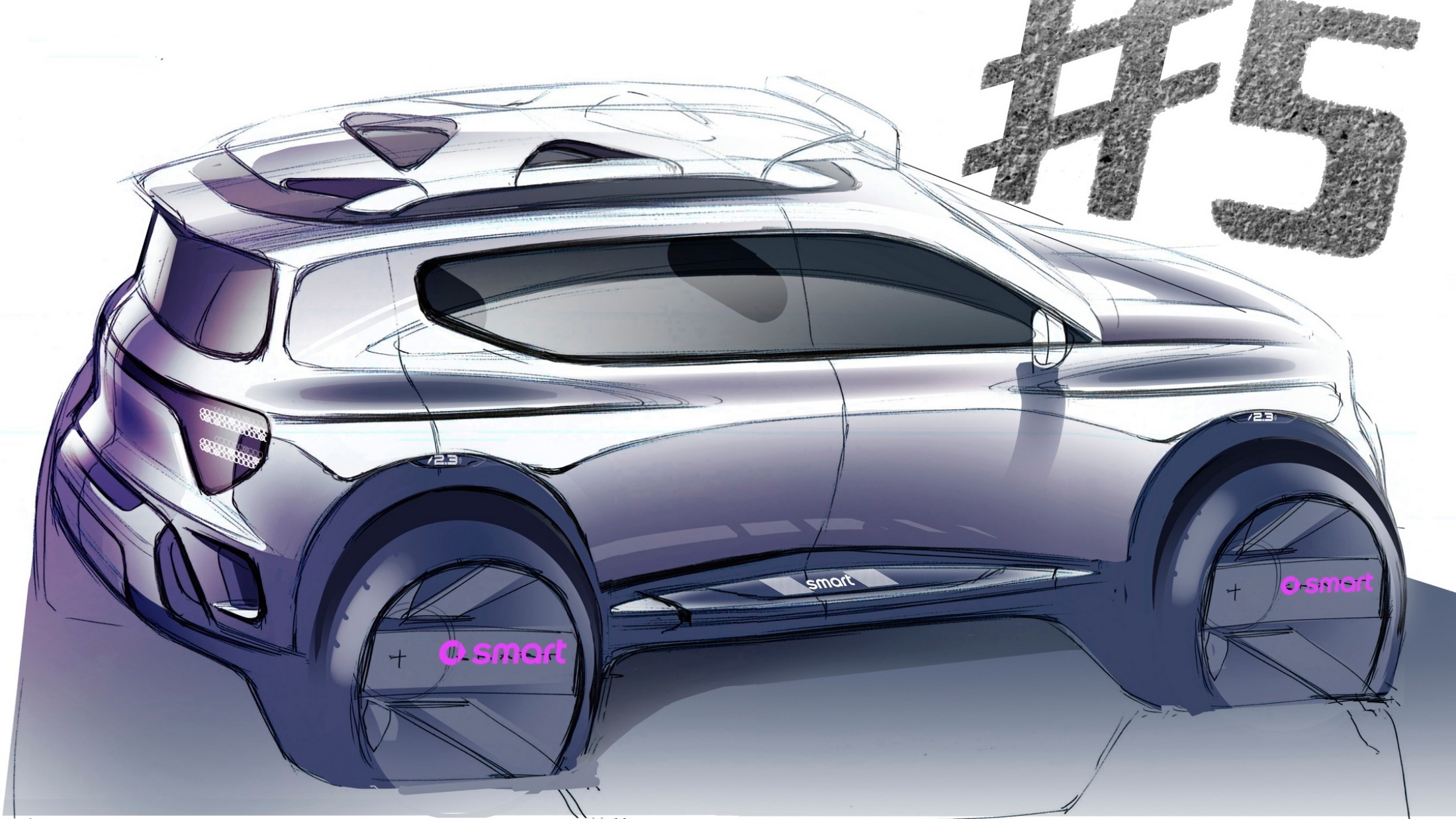Smart Concept #5 Previews A Midsize SUV With Rugged Looks