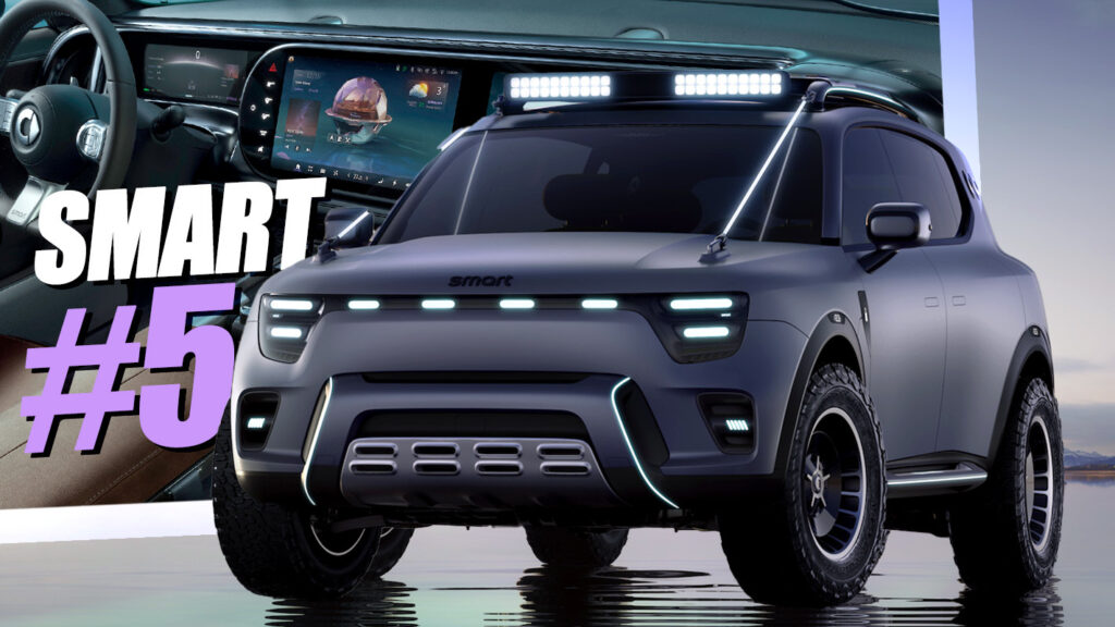  Smart Goes Big With Its Largest And Most Rugged EV Yet – Concept #5