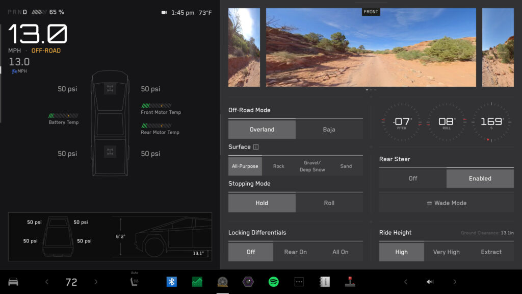  Tesla Trucks Up Cybertruck With New Off-Road And CyberTent Modes