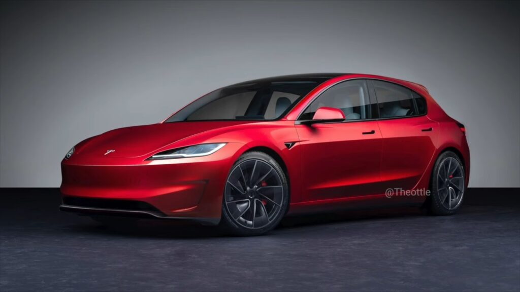  What If Tesla’s New Affordable EV Was A Model 3 Hatch?