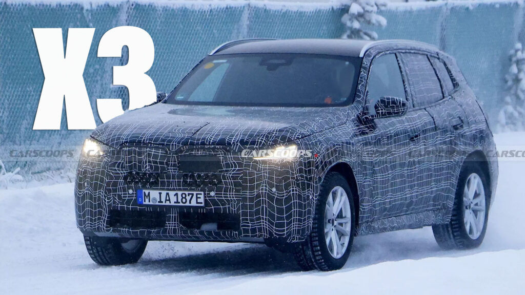  2025 BMW X3 Gives Up ICE Secrets Ahead Of August Launch