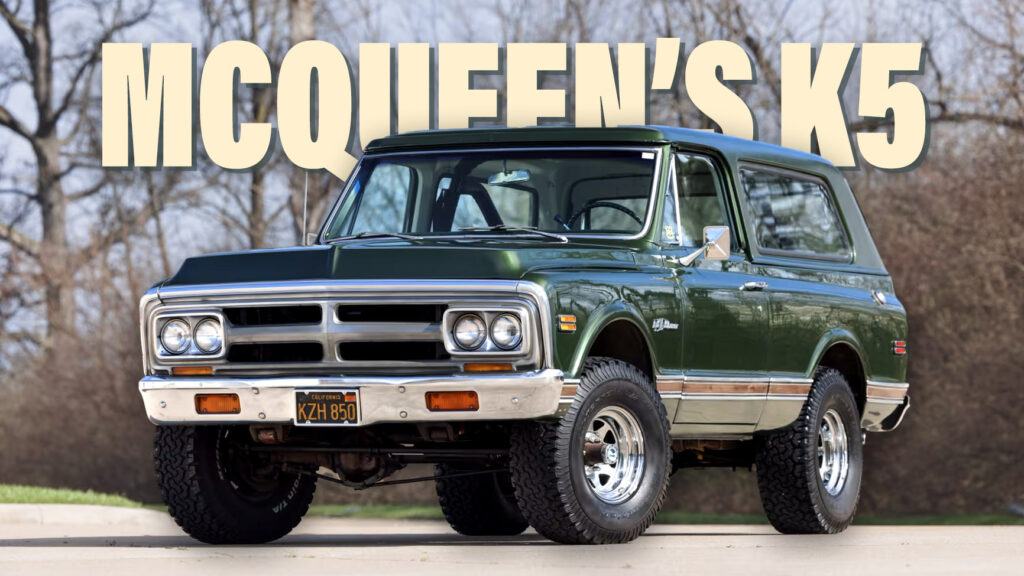  Steve McQueen Owned And Tuned This 1970 Chevy K5 Blazer, And Now You Can Too