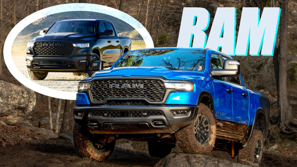     2025 Ram 1500 Warlock and Rebel X take part in the Truck Stampede
