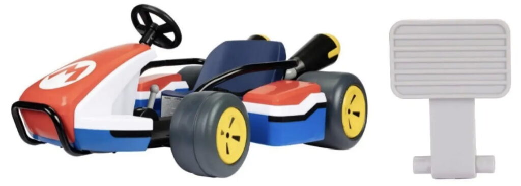     Children's Mario Kart Ride-On recalled due to sticky gas pedal linked to 15 accidents