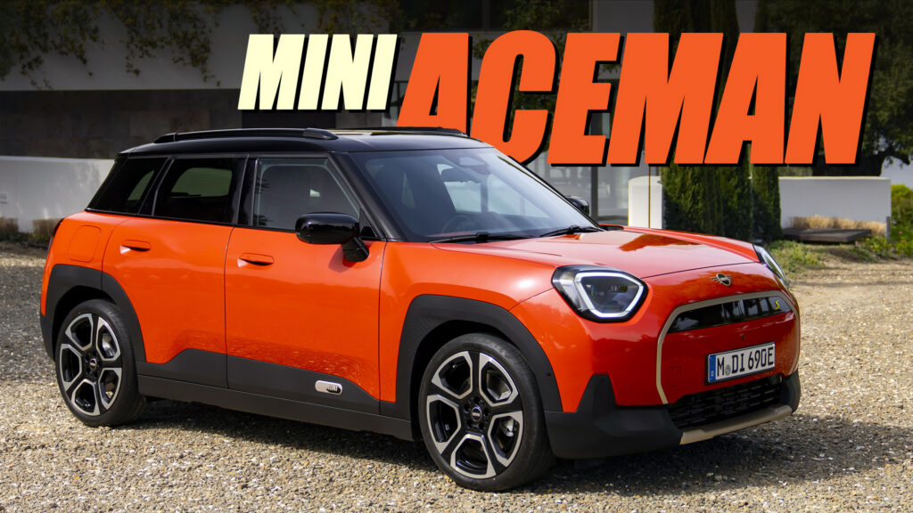  New Mini Aceman EV Is Big On Space, Small In Size