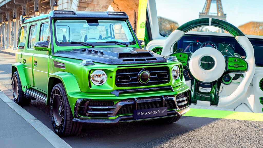  Mansory Unleashes Mercedes-AMG G63 Gone Wild Edition