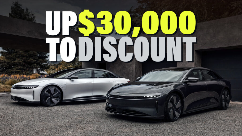 Grab A Lucid Air For Under $60,000 Thanks To Massive Discounts