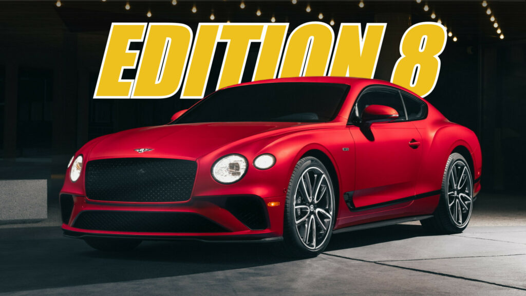  V8 Bentley Continental And Flying Spur Bow Out With Special “Edition 8” In North America