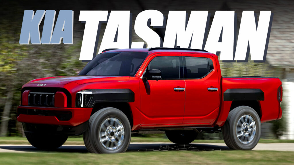  2025 Kia Tasman Pickup Rendered To Reality And Everything Else You Need To Know