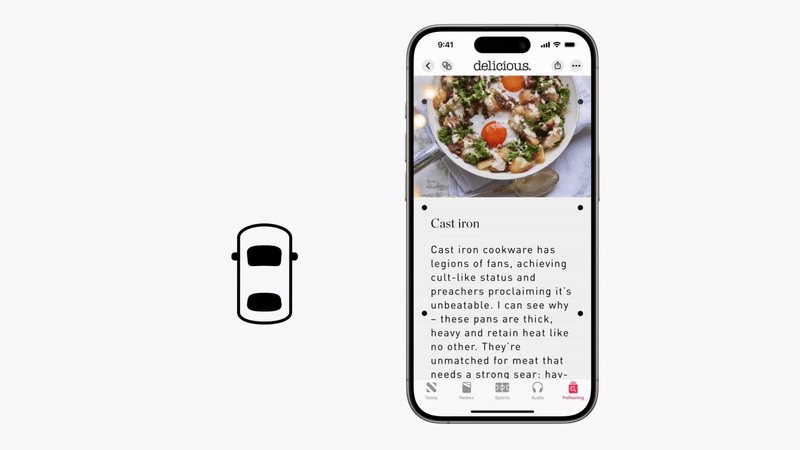 Apple's New iPhone Feature Reduces Car Sickness With Animated Dots