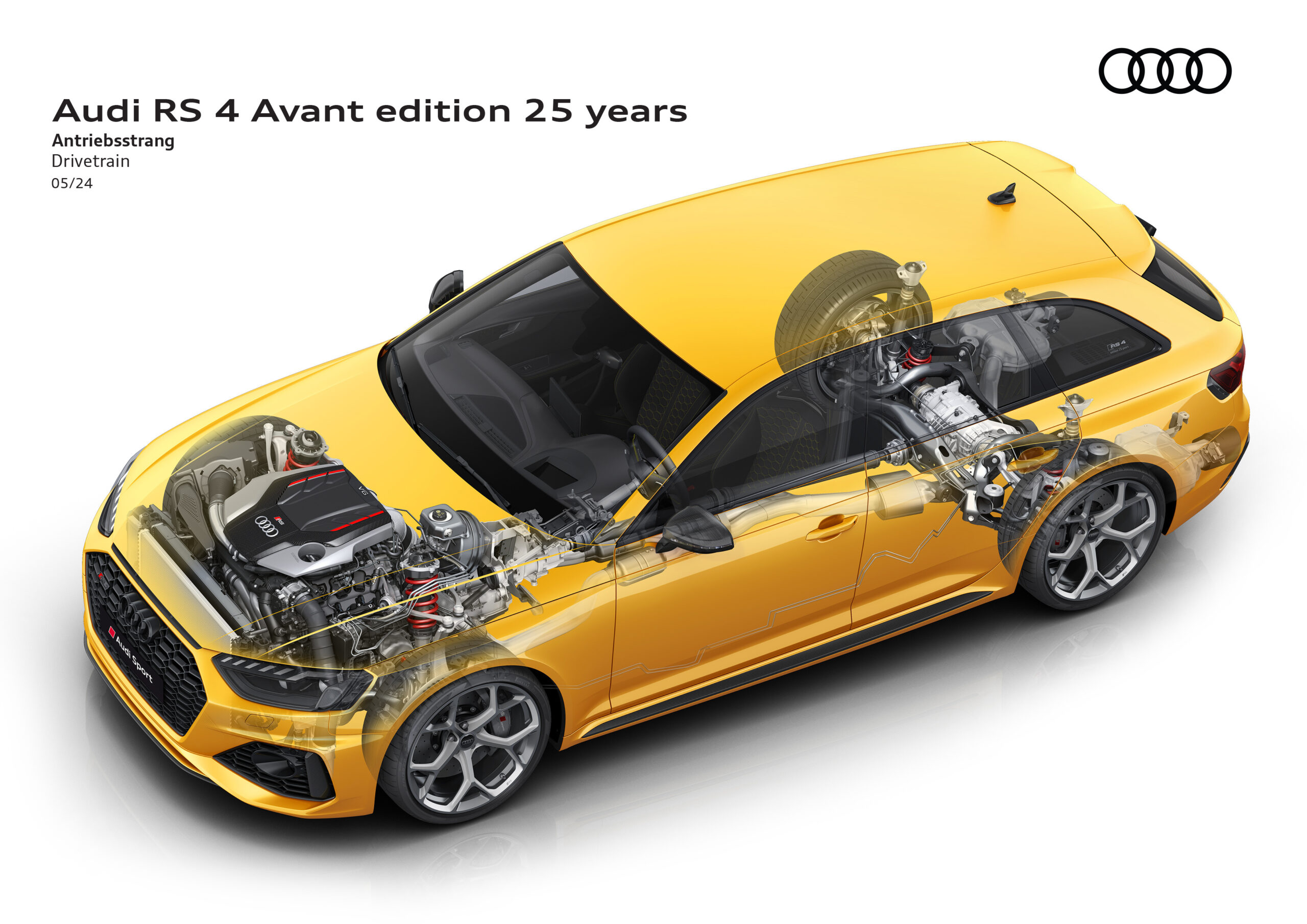 Audi RS4 Avant Edition 25 Years Says Goodbye With Power And Chassis  Upgrades | Carscoops, image size:2560x1810