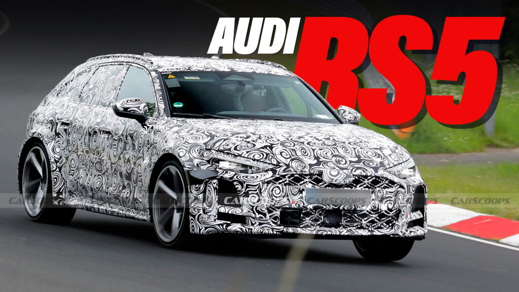  2026 Audi RS5 Avant Plugs Into The Future Of Performance