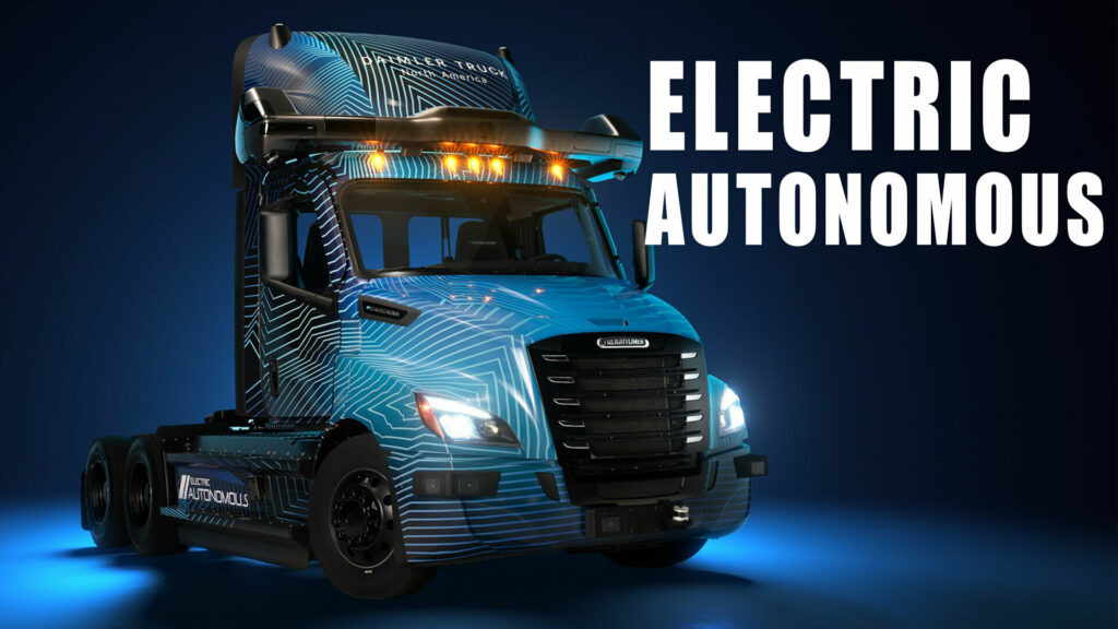  Daimler’s Autonomous Electric Freightliner eCascadia Hints At The Future