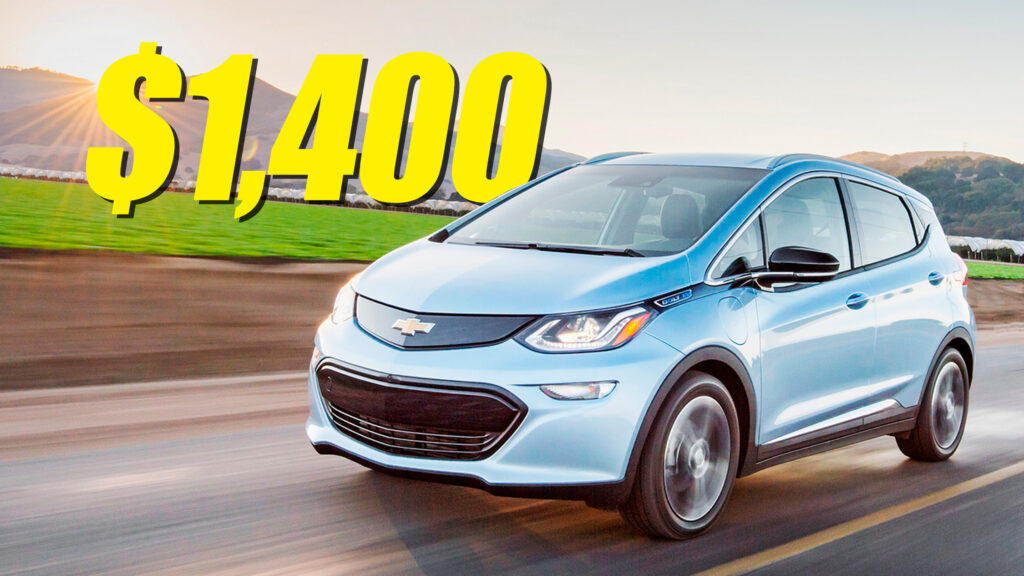  Chevy Bolt Owners Could Be Compensated Up To $1,400 For Battery Fires