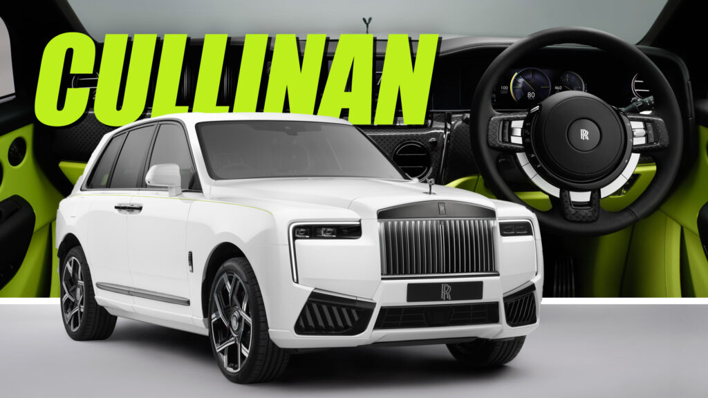  Facelifted Rolls Royce Cullinan Gets DRL ’Stache, Lit Grille And Goodwood Clouds On The Seats