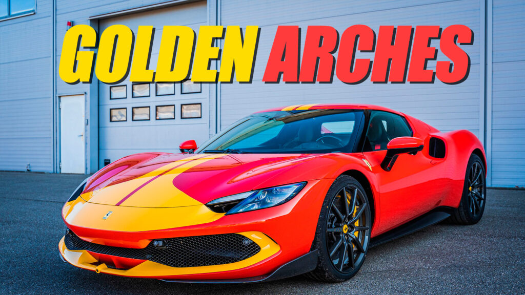  This Is The Ferrari 296 GTB Ronald McDonald Special