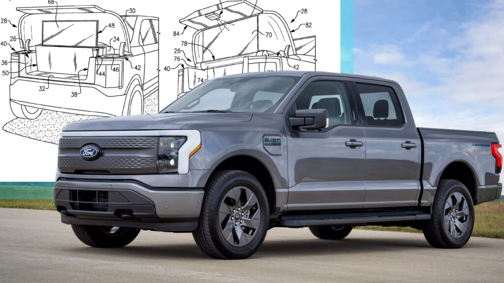  Frunk Fiesta! Ford Patents Projector Screen For F-150 Lightning