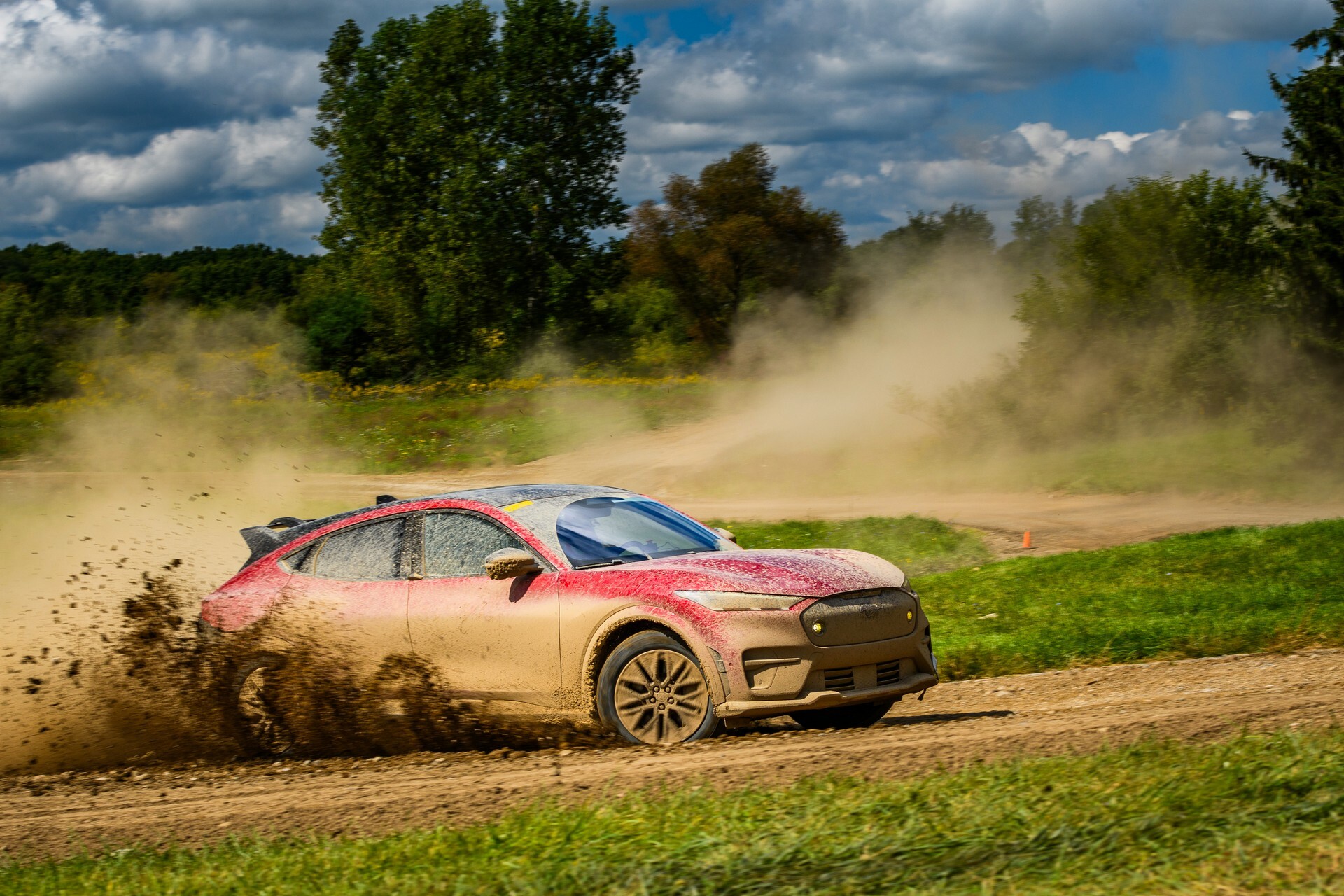Ford Built A Rally Course Just To Thrash Its $60k Mach-E | Carscoops