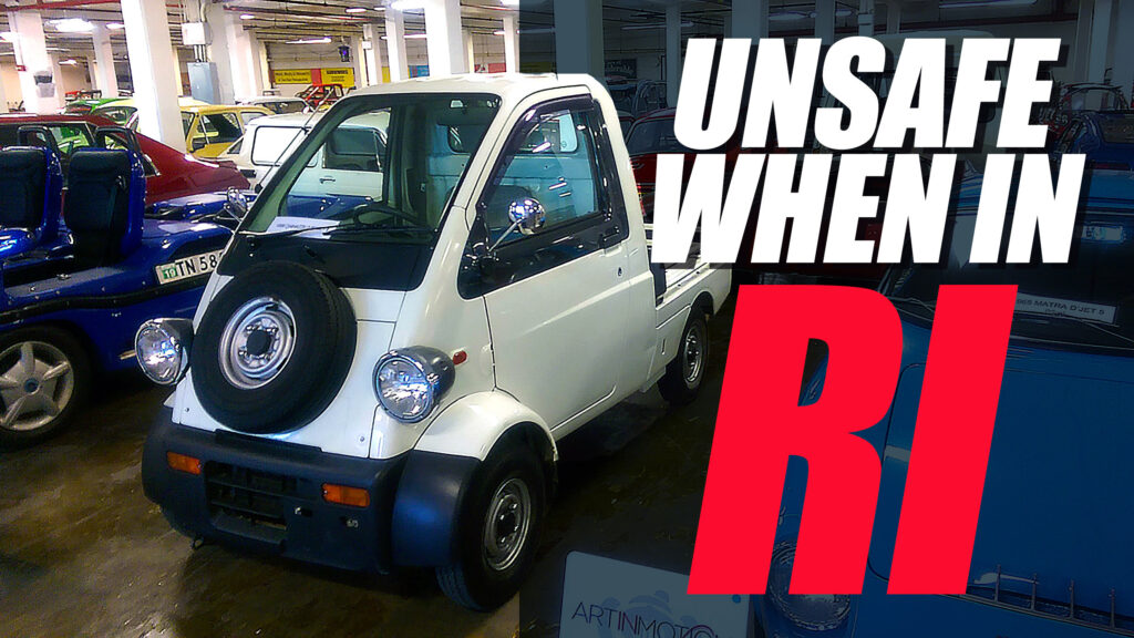  Rhode Island Demands Kei-Truck Owners Turn In Registrations Yet Legalizes Street Golf Carts!