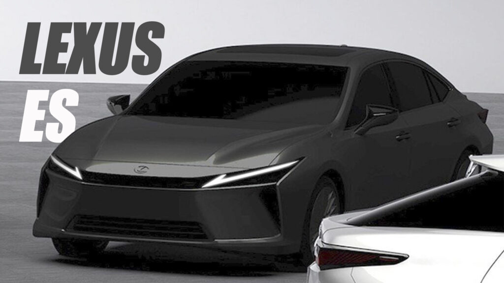  Lexus ES Hints At EV Future With ES350e And ES500e