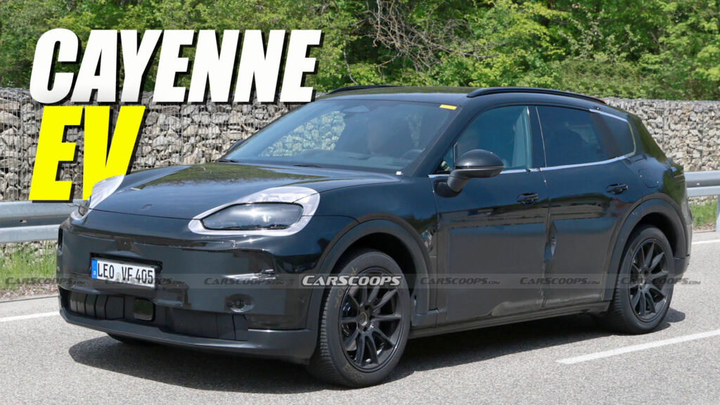 Was Porsche’s ‘K1’ Prototype Really A 2026 Cayenne EV?