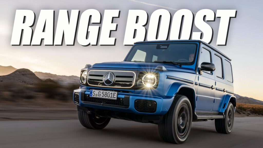  Trick New Battery Could Give Electric Mercedes G-Class A 400-Mile Range